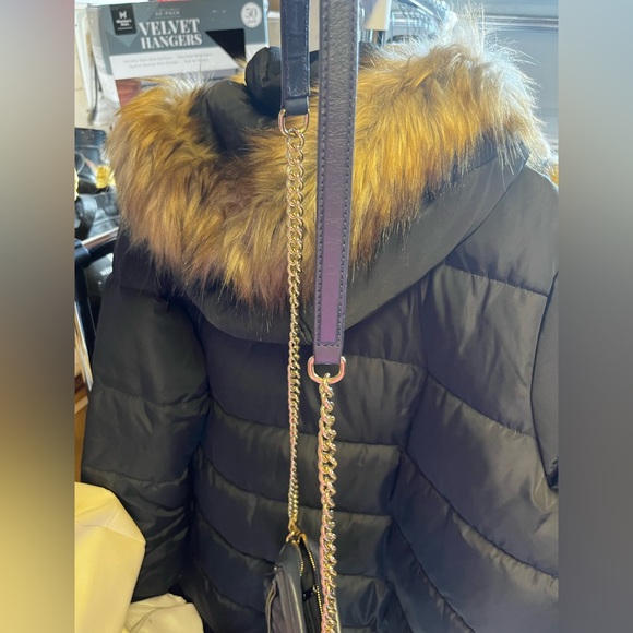 Rebecca Minkoff Small Navy Quilted Leather Crossbody - Picture 4 of 4